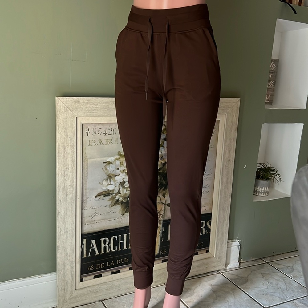 Balance Athletica Brown Track Pants